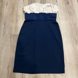 BCBGMAXAZRIA women strapless dress size 2